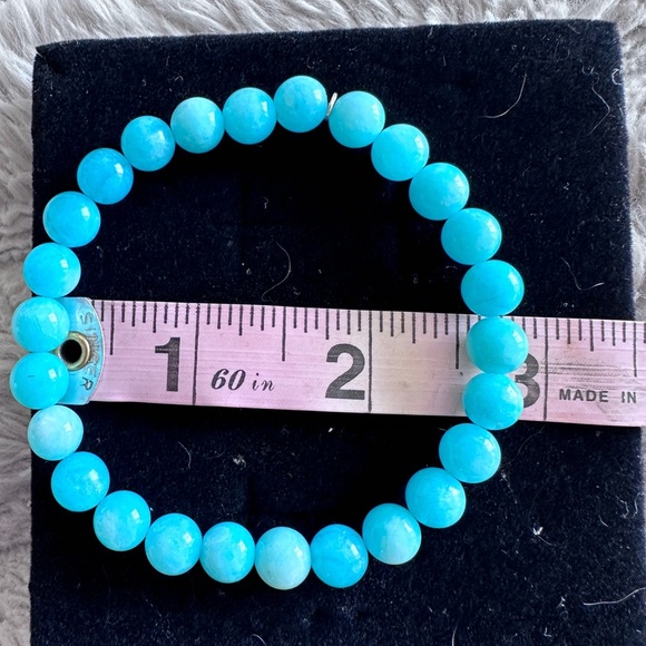 Light Amazonite bead necklace & bracelet set by Jay King - Picture 15 of 16